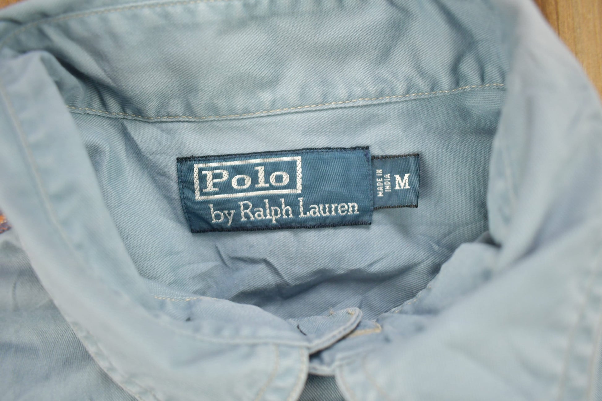 Polo Clothing > Men's Clothing > Shirts & Tees > Oxfords & Button Downs Vintage 1990s Polo Ralph Lauren Aztec Shoulder Button Up Shirt Men's MMen's Medium