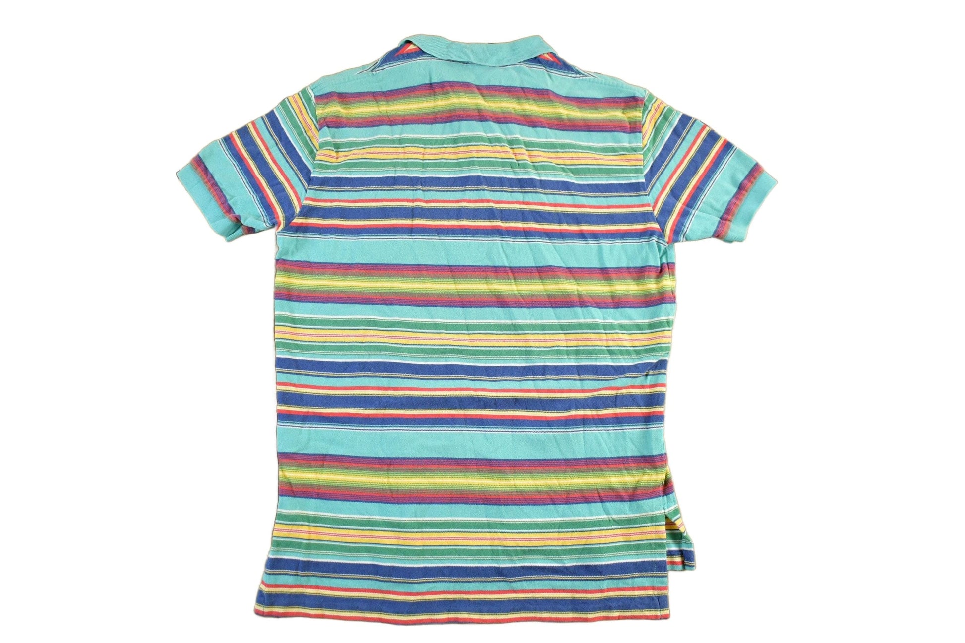 Polo Clothing > Men's Clothing > Shirts & Tees > Oxfords & Button Downs Vintage 1990s Polo Ralph Lauren Striped Polo Shirt Men's Medium