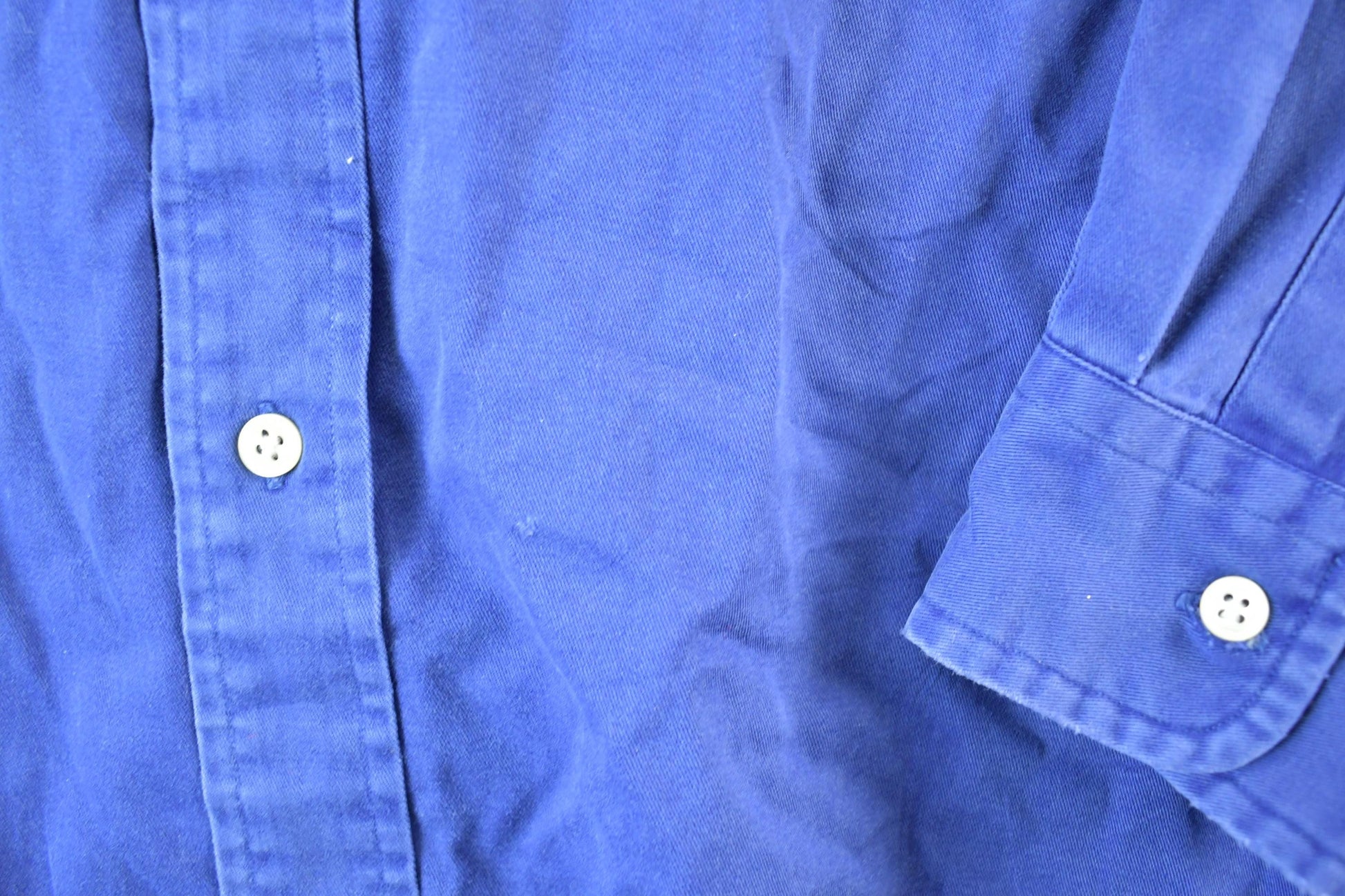 Polo Clothing > Men's Clothing > Shirts & Tees > Oxfords & Button Downs Vintage 1990s Ralph Lauren Blake Button Up Shirt Mens XL