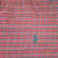 Polo Clothing > Men's Clothing > Shirts & Tees > Oxfords & Button Downs Vintage 1990s Ralph Lauren Plaid Button Up Western Style Shirt Men's Medium
