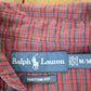 Polo Clothing > Men's Clothing > Shirts & Tees > Oxfords & Button Downs Vintage 1990s Ralph Lauren Plaid Button Up Western Style Shirt Men's Medium