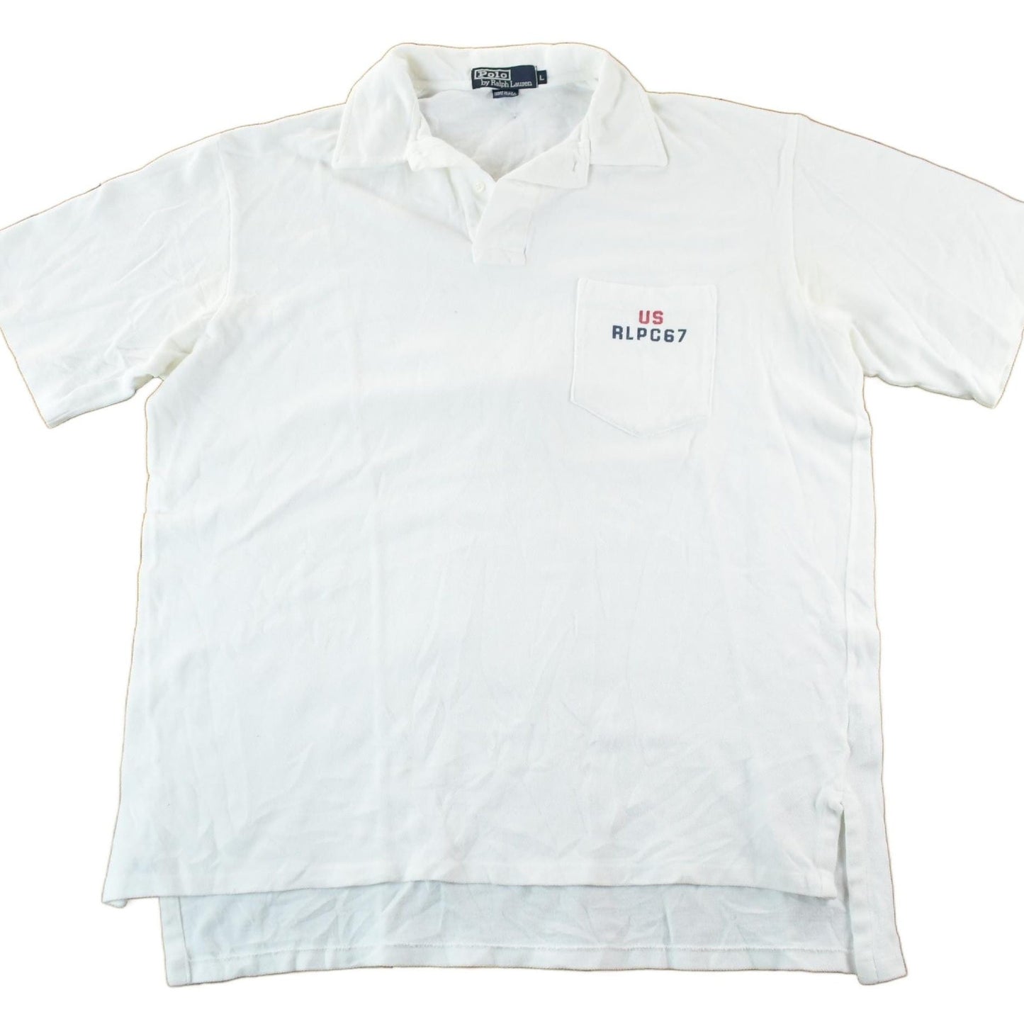 Polo Clothing > Men's Clothing > Shirts & Tees > Polos Vintage 1990s Ralph Lauren Striped Polo Shirt Men's Large