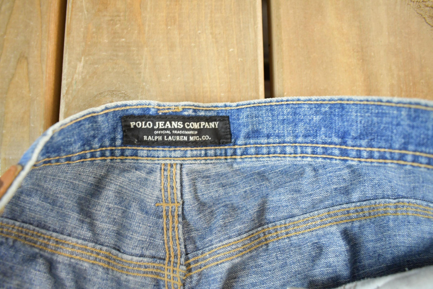 Polo Clothing > Men's Clothing > Shorts Vintage 1990s Polo Jeans Company Ralph Lauren Denim Carpenter Shorts Men's Large 36