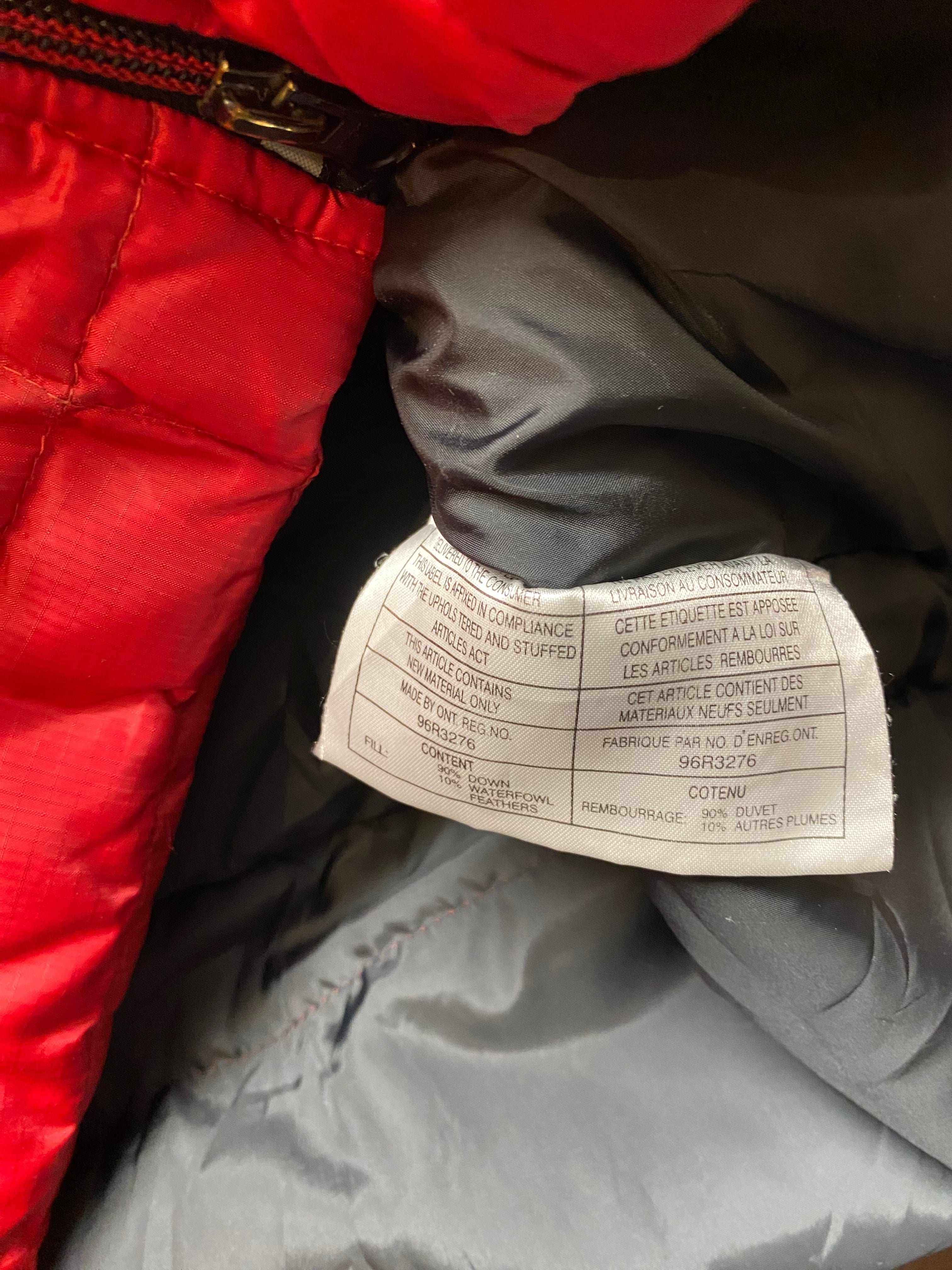 Vintage Polo Sport Ralph Lauren Jacket Mens 2XL Red Down Puffer