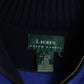 Polo Knitwear Lauren Ralph Lauren Sweater Womens Large Blue Knit Quarter Zip