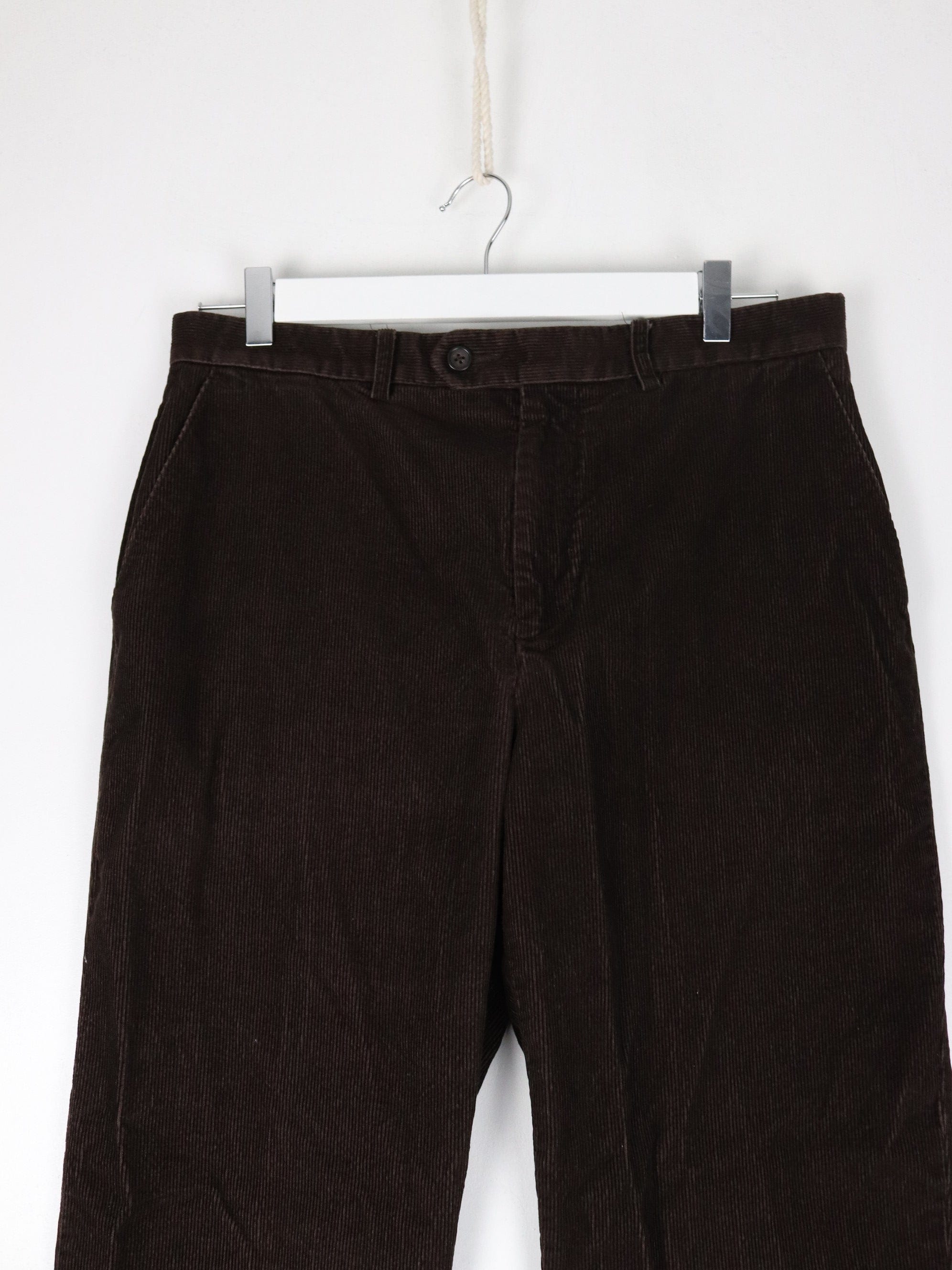 Lauren Ralph Lauren Pants Womens 34 x 30 Brown Corduroy Trousers