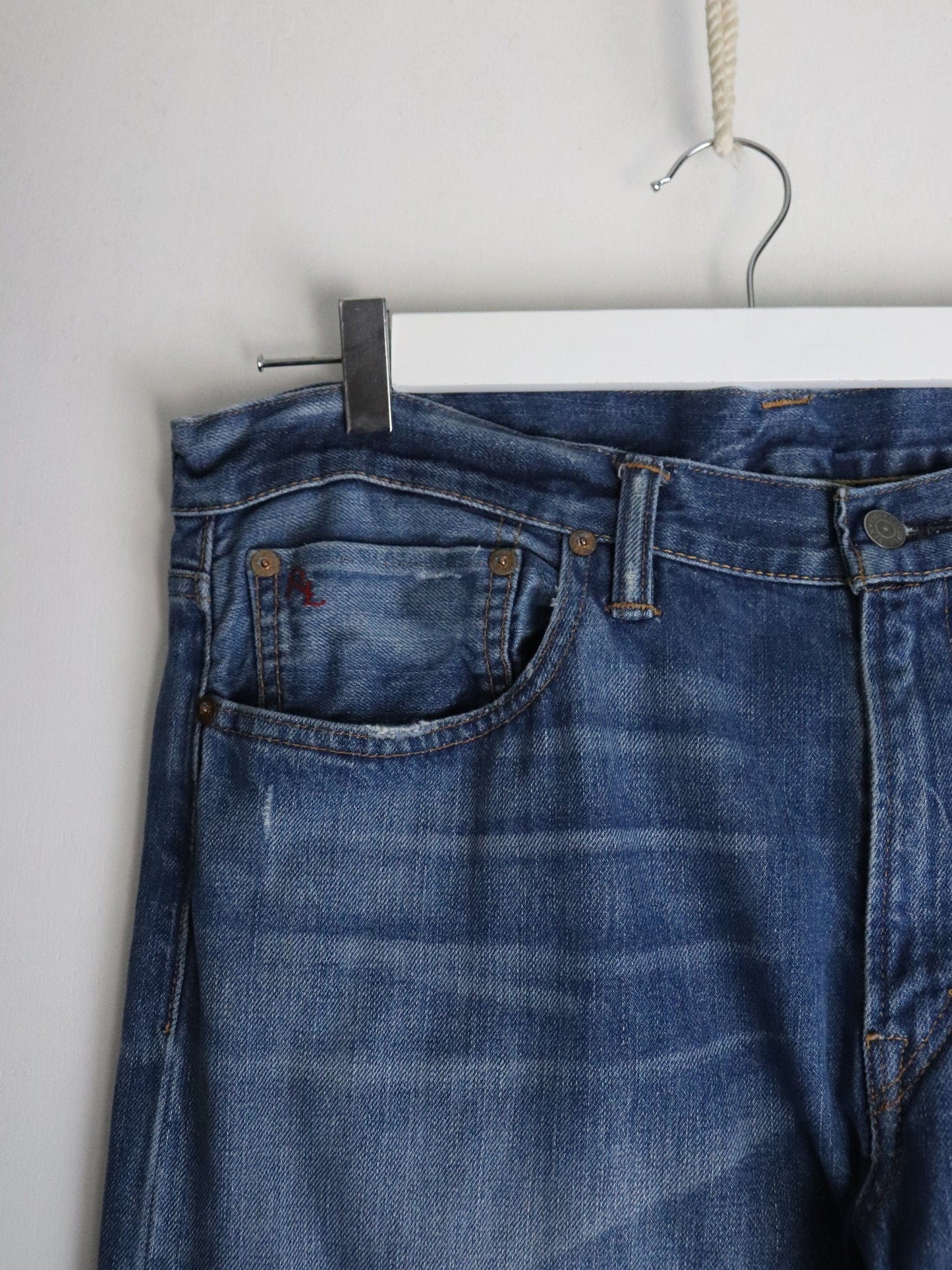 Polo Ralph Lauren Denim Jeans Mens 38 x 32 Blue from propervintagecanada