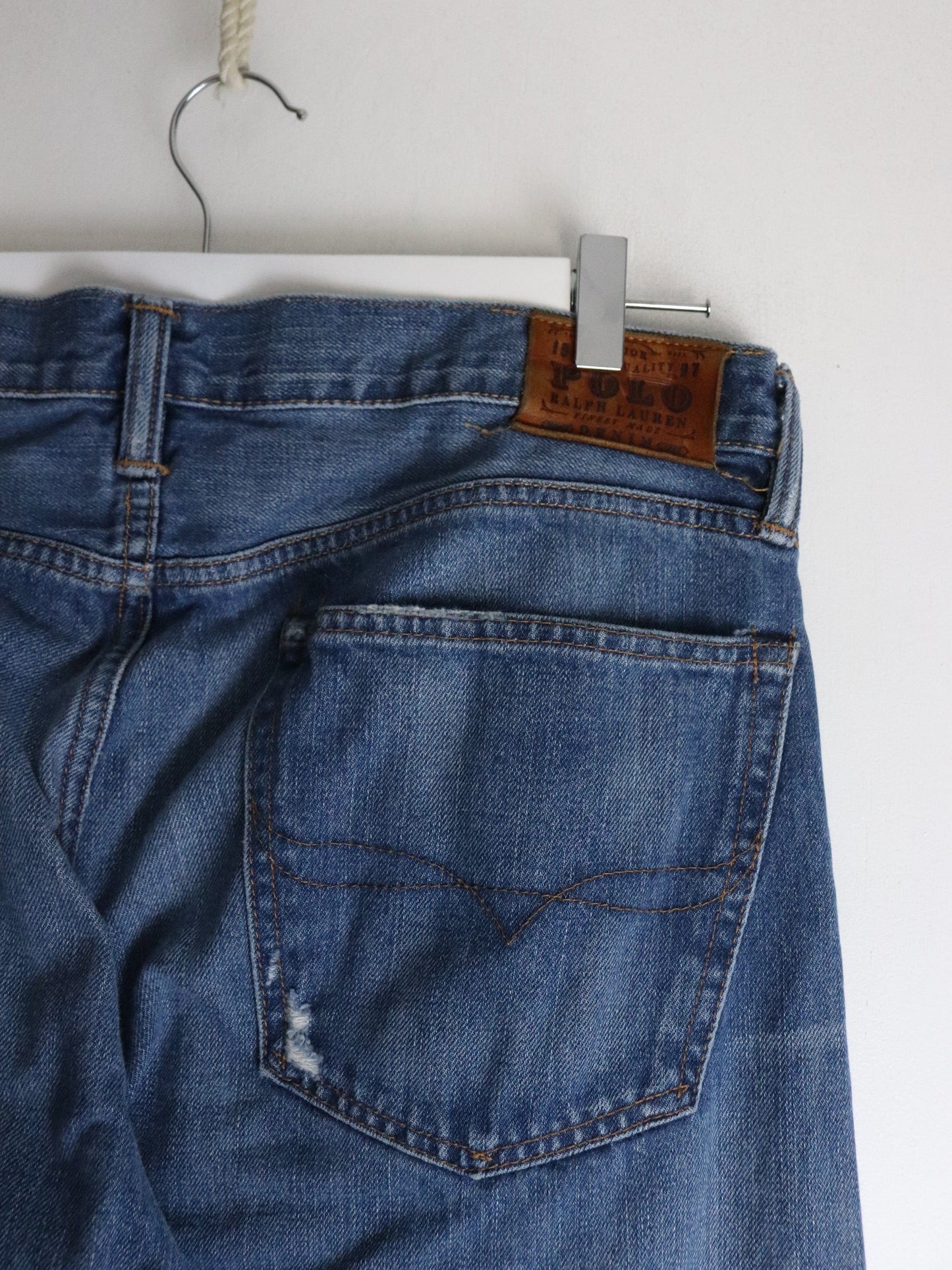 Polo Ralph Lauren Denim Jeans Mens 38 x 32 Blue from propervintagecanada