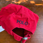 Polo Ralph Lauren Hat Adult Red Strap Back from propervintagecanada