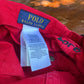Polo Ralph Lauren Hat Adult Red Strap Back from propervintagecanada