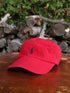 Polo Ralph Lauren Hat Adult Red Strap Back from propervintagecanada