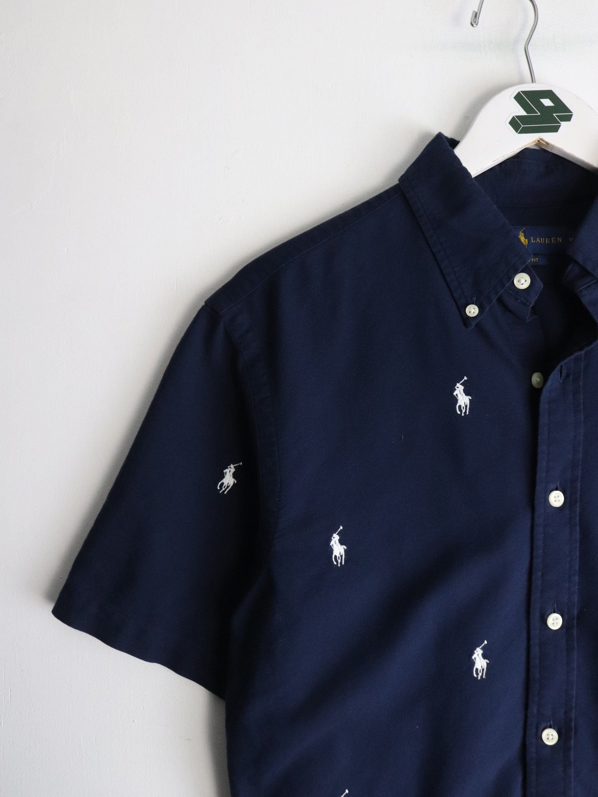 Polo Ralph Lauren Shirt Mens Medium Slim Fit from propervintagecanada