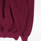 Prague Sweatshirt Mens Small Red Hoodie Spell Out from propervintagecanada