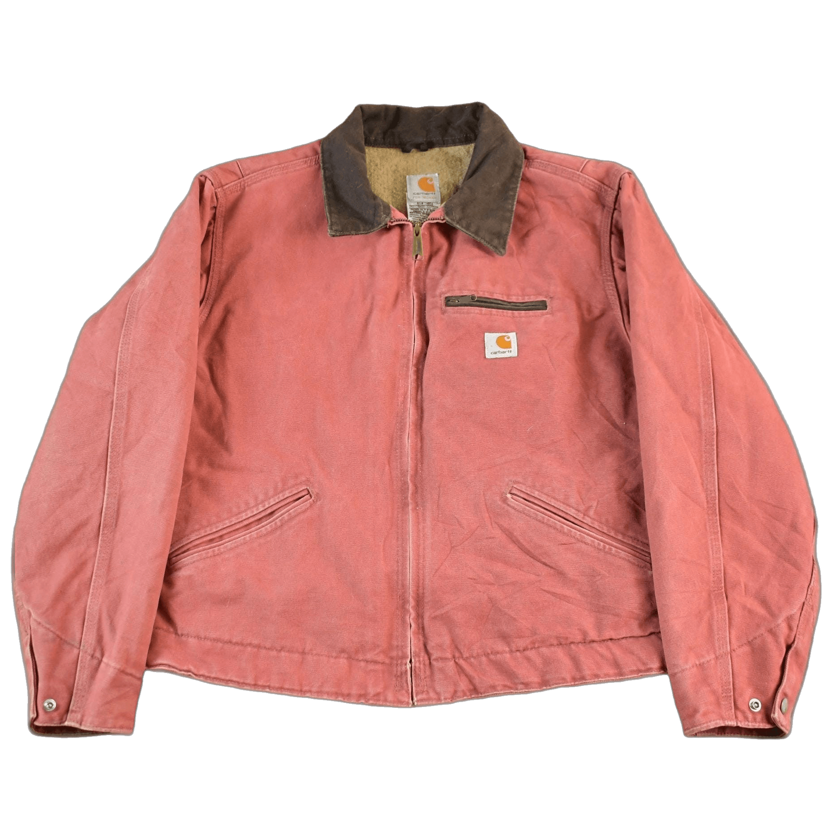 Carhartt Clothing > Gender Neutral Adult Clothing > Jackets & Coats Vintage 1990s Carhartt Detroit Jacket Blanket Lined Women's Large