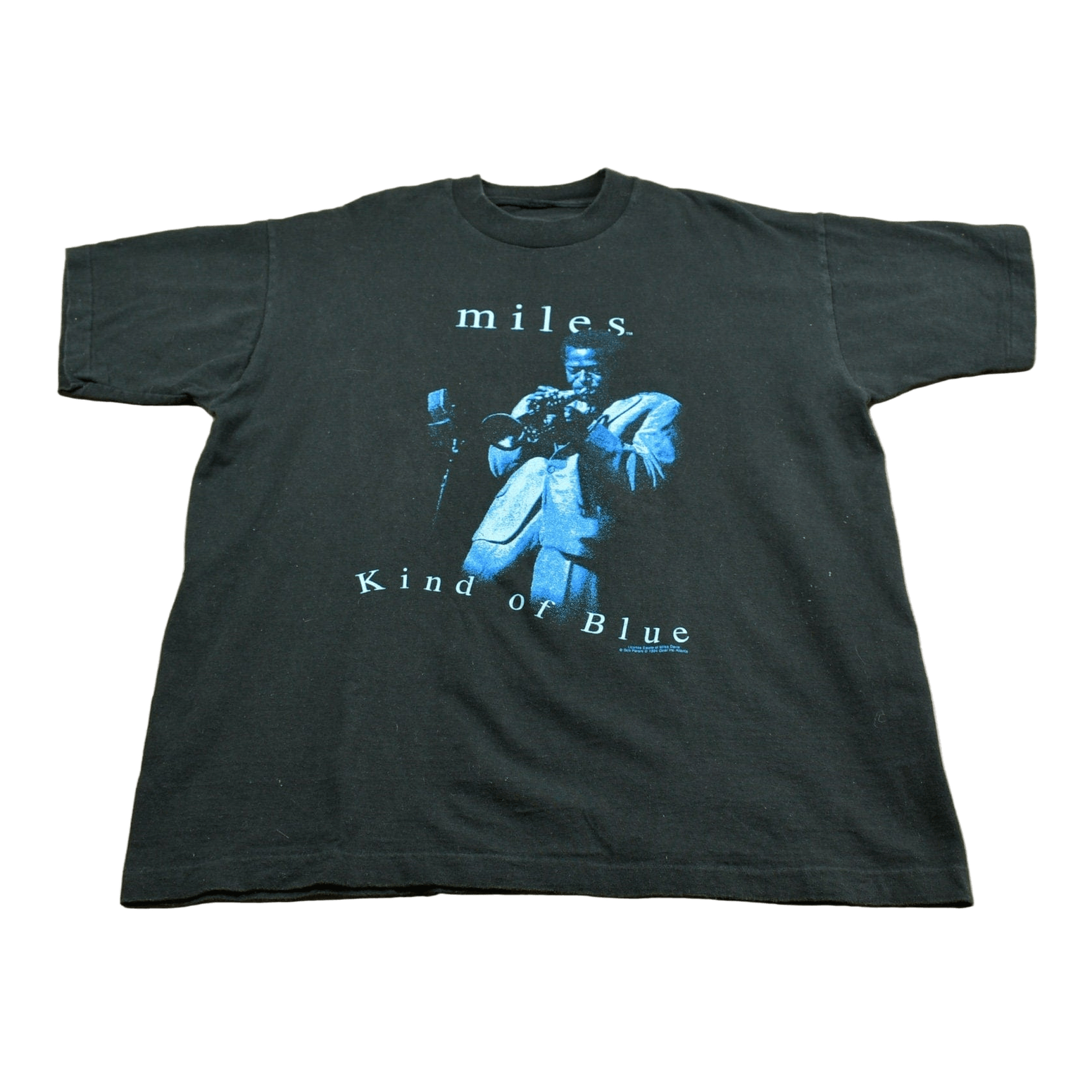 Proper Vintage Clothing > Men's Clothing > Shirts & Tees > T Shirts Vintage 1994 Miles Davis T-shirt / Band Tee / Single Stitch / Made in USA / 90s T-shirt / Brockum / Premium Vintage