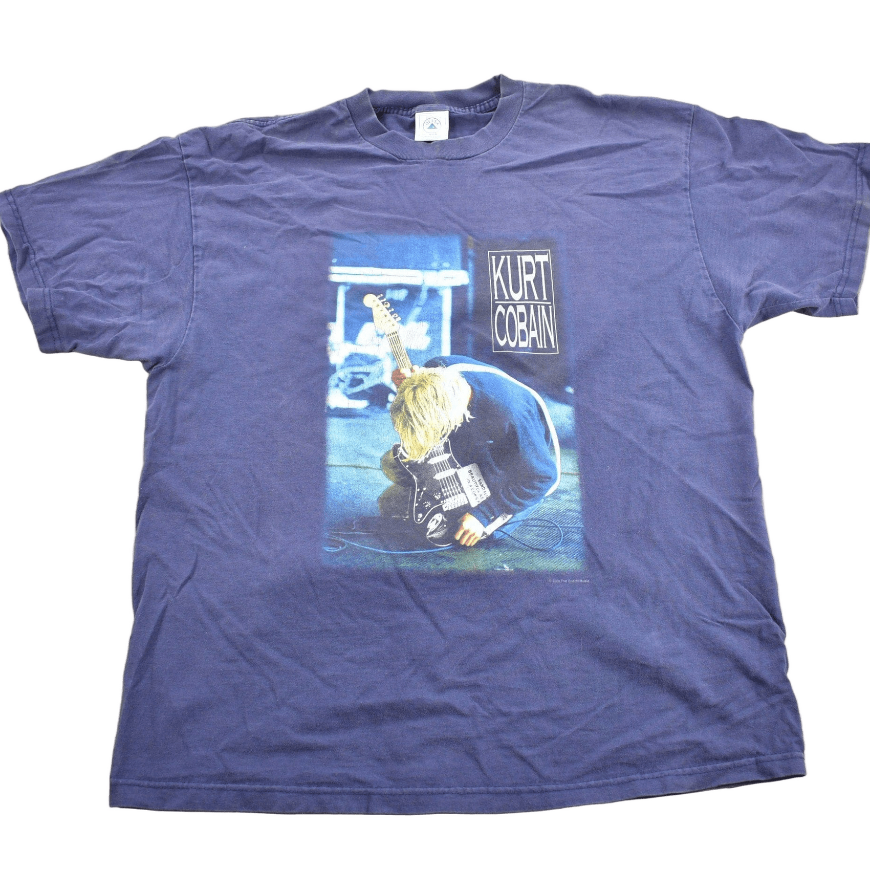 Proper Vintage Clothing > Men's Clothing > Shirts & Tees > T Shirts Vintage 2000 Kurt Cobain Nirvana Graphic Band T-shirt / Memorial tee / Band Tee / Premium Vintage / Vintage Nirvana
