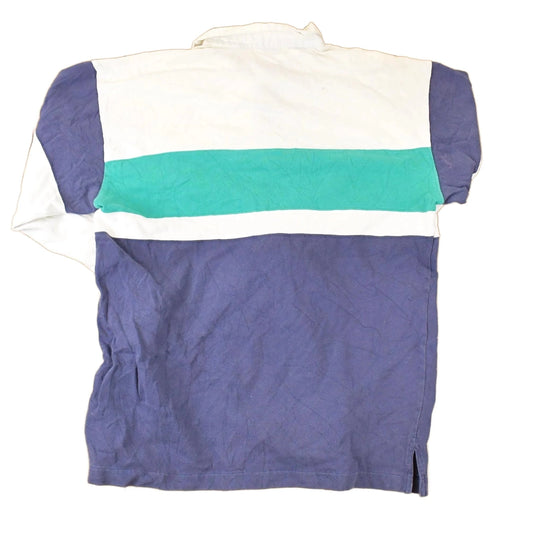 Vintage 1990s Kenny Rogers Quarter Button Rugby Shirt Men's M