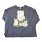 Vintage 1990s Fashion Bug Cute Teddy Bear Picnic Graphic Print Long Sleeve T Shirt Women's XXL