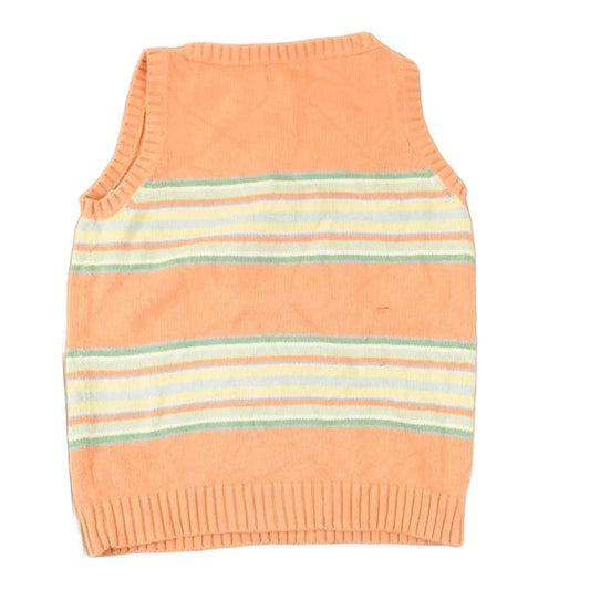 Vintage 1990s Lauren Ralph Lauren Knit Crewneck Sweater Vest Women's M