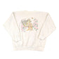 Vintage 1990s Cute Playing Kitty Butterfly Graphic Print Crewneck Sweatshirt Women's XL from propervintagecanada