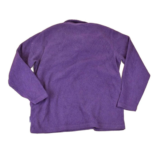 Vintage 1990s Disney Eeyore Winnie The Pooh Fleece Quarter Zip Sweater Women's M