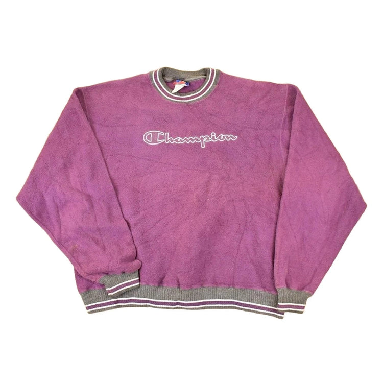 Vintage 1990s Champion Fleece Sweatshirt Men's L