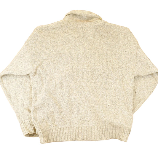Vintage 1990s London Fog Knit Mock Neck Sweater Mens L
