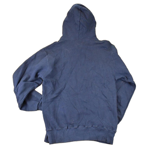 Vintage 1990s Champion Notre Dame University Quarter Zip Hoodie Sweater Men's M