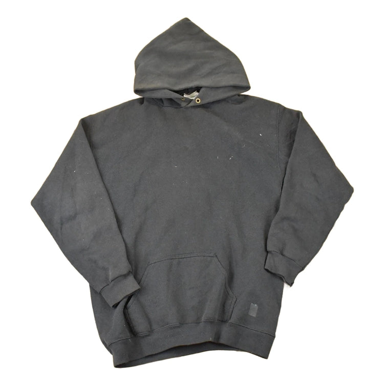 Vintage 1990s Discus Athletic Blank Hoodie Sweatshirt Mens L