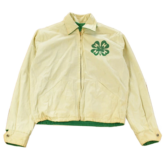 Vintage 1960s Official 4-H Corduroy Reversible Denim Men's S