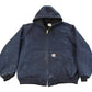 Vintage 1990s Carhartt Distressed Hooded Jacket Men's XL