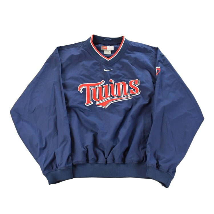Vintage 2000s Minnesota Twins Nike MLB Pullover Windbreaker Jacket Men's Small