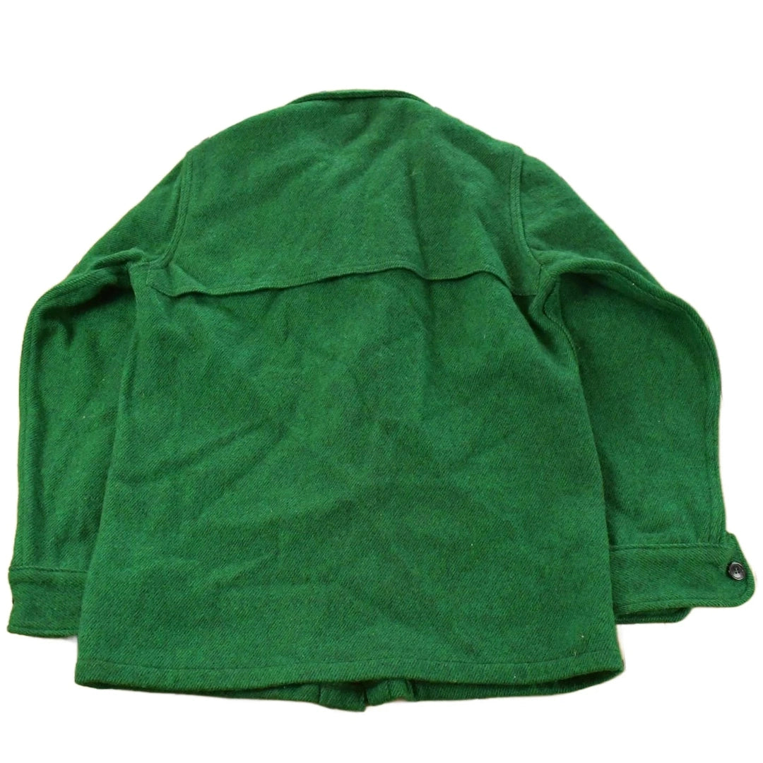 Vintage 1980s Woolrich Flannel Button Up Shirt Shacket Men's Small