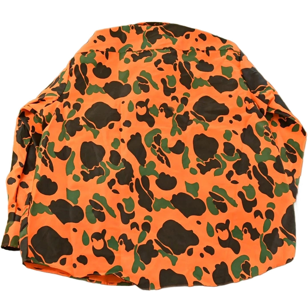 Vintage 1980s Sports Afield Camo Button Up Shirt Men's 2XL