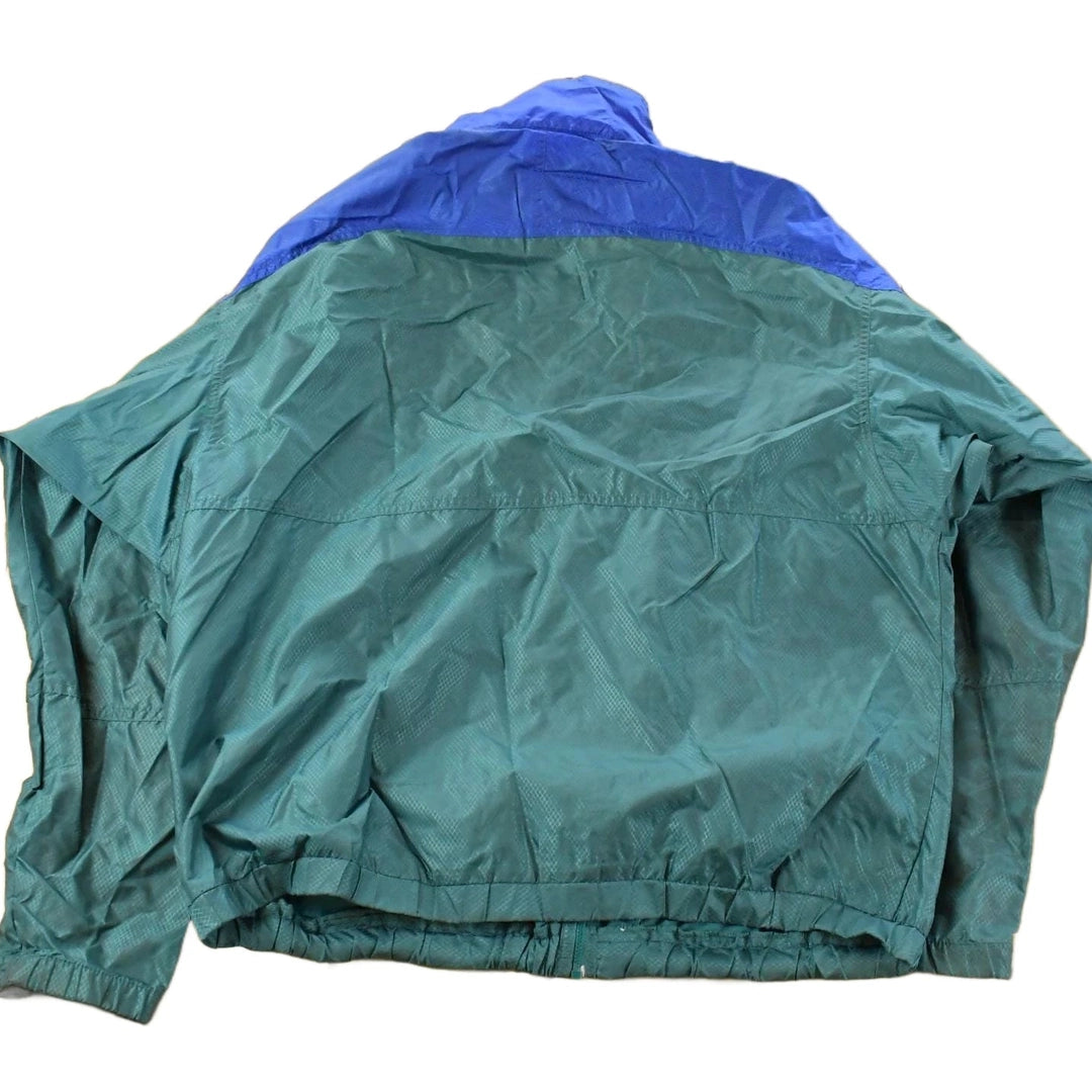 Vintage 1990s Columbia Sportswear Full Zip Windbreaker Jacket Men's Medium