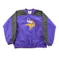 Vintage 2000s Minnesota Vikings NFL Pullover Windbreaker Jacket Men's Medium