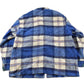 Vintage 1980s Wool Flannel Shirt Jacket Men's Medium