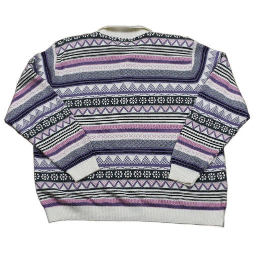 Vintage 1990s Alfred Dunner Womans Collared Knit Sweater Women's 2XL