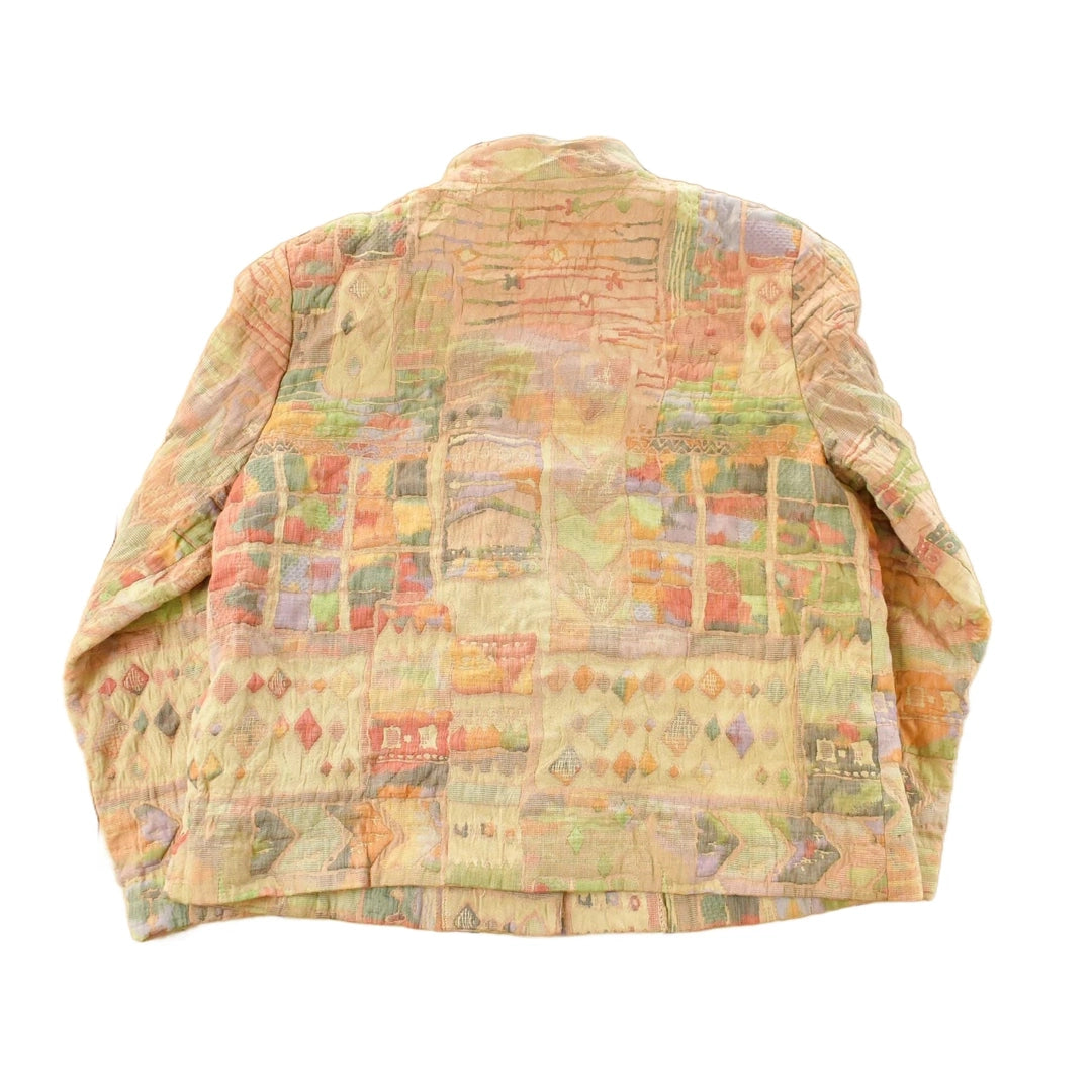 Vintage 1990s Orvis Tapestry Abstract Pattern Women's Small