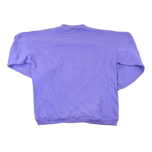 Vintage 1990s Gina Peters Embroidered Floral Crewneck Sweatshirt Womens L