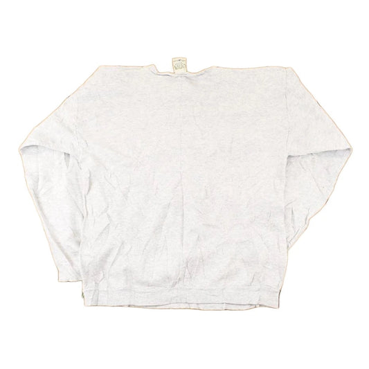 Vintage 1990s Golden Retriever Fall Puppy Graphic Print Crewneck Sweatshirt Womens L