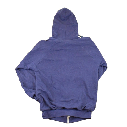 Vintage 1990s St John's Bay Blank Thermal Lined Zip Up Hoodie Sweatshirt Mens M