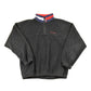 Vintage 1990s Tommy Hilfiger Quarter Zip Fleece Outdoorsman Sweater Men's L