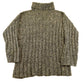 Vintage 1990s Eddie Bauer Turtle Neck Knit Sweater Women's XL