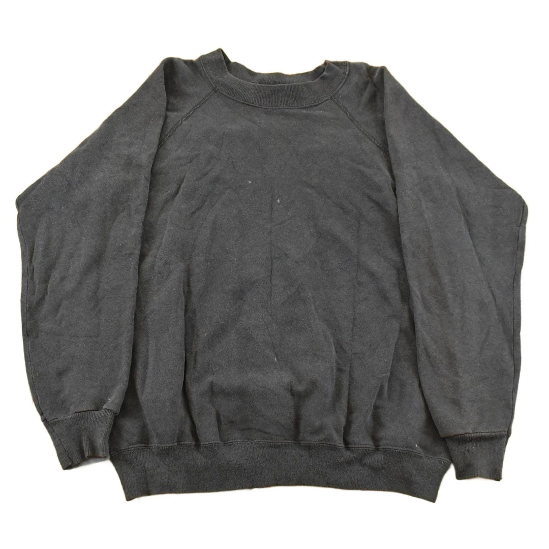 Vintage 1980s Hanes HerWay Blank Crewneck Sweatshirt Women's Large