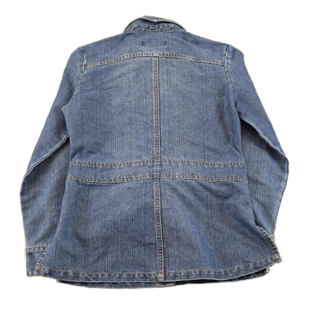 Vintage Y2K Zena Denim Trucker Jean Jacket Women's Small