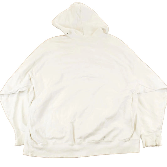 Vintage 1990s Nike Mini Swoosh Quarter Zip Hoodie Men's 2XL