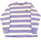 Vintage 1980's Polo Ralph Lauren Striped Crown Crest Crewneck Sweatshirt Men's Medium