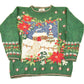 Vintage 1990s Tiara International Christmas Theme Knit Sweater Women's M