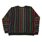 Vintage 1990s Tundra Canada Knit Abstract Pattern Crewneck Sweater Mens Large from propervintagecanada